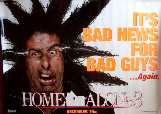 HOME ALONE 3: Baddies Quad Version 1 Film Poster