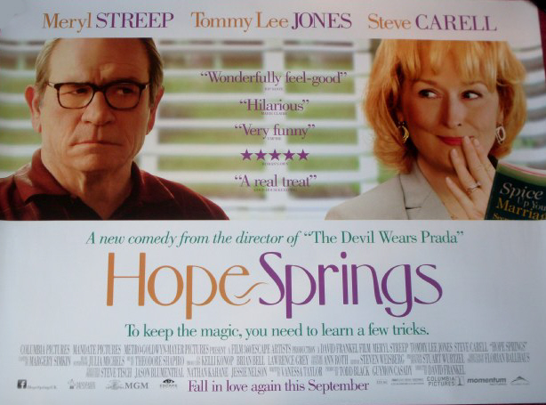 HOPE SPRINGS (2012): UK Quad Film Poster