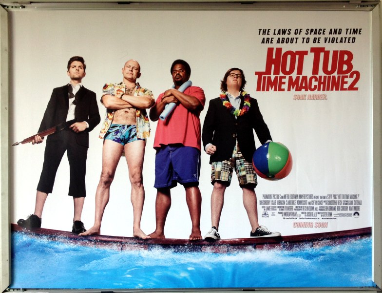 Cinema Poster: HOT TUB TIME MACHINE 2 2015 (Quad) Rob Corddry Craig Robinson