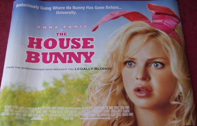HOUSE BUNNY, THE: Main UK Quad Film Poster