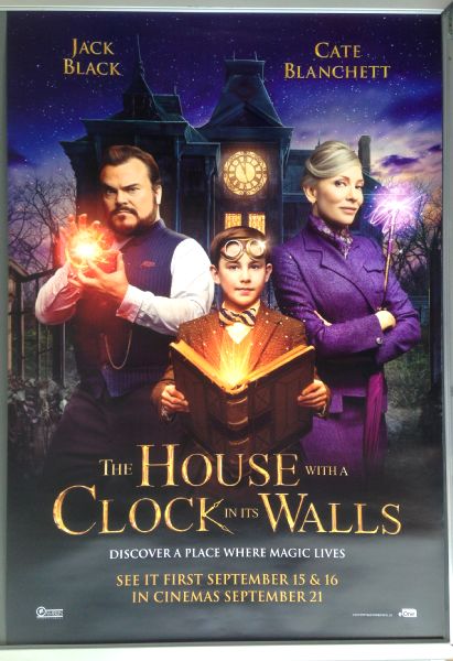 Cinema Poster: HOUSE WITH A CLOCK IN IT'S WALLS 2018 (One Sheet) Jack Black