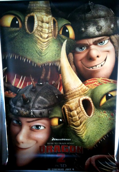 HOW TO TRAIN YOUR DRAGON 2: V1 Cinema Banner