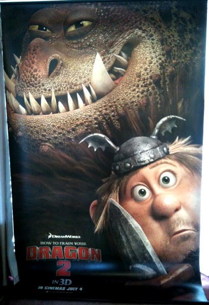 HOW TO TRAIN YOUR DRAGON 2: V3 Cinema Banner HOW TO TRAIN YOUR DRAGON 2: V3 Cinema Banner