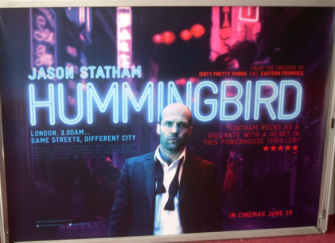 HUMMINGBIRD: UK Quad Film Poster