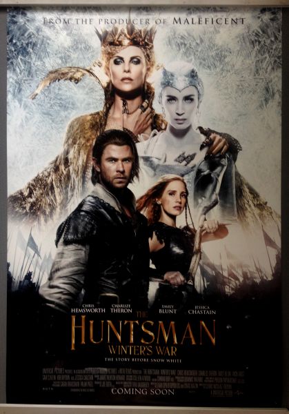 Cinema Poster: HUNTSMAN WINTER'S WAR 2016 (Main One Sheet) Charlize Theron Nick Frost