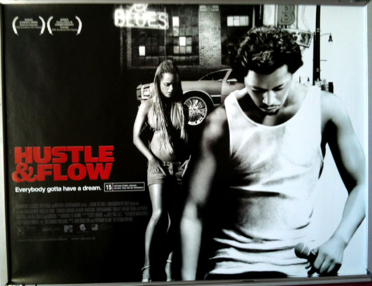 HUSTLE & FLOW: Award UK Quad Film Poster
