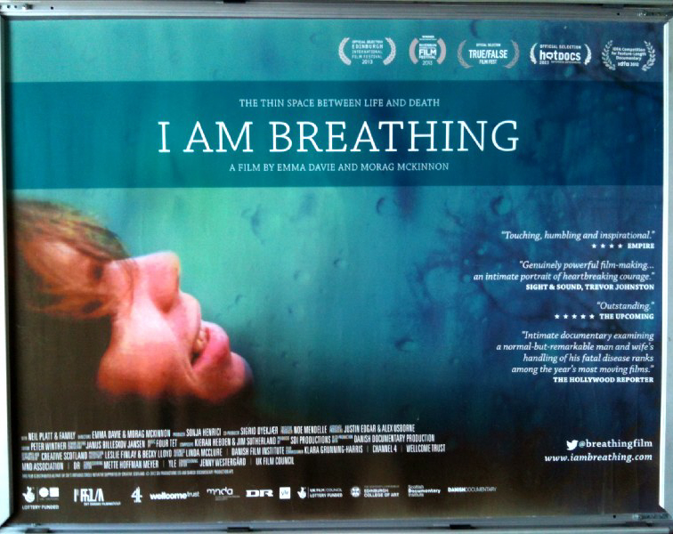 I AM BREATHING: UK Quad Film Poster