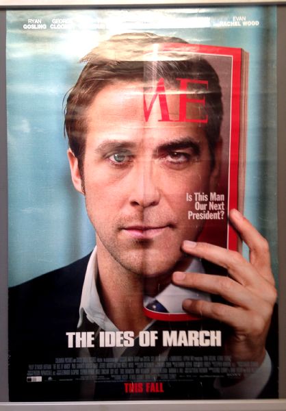 Cinema Poster: IDES OF MARCH, THE 2011 (US One Sheet) George Clooney