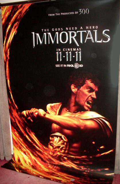 IMMORTALS: Version 1 Cinema Banner IMMORTALS: Version 1 Cinema Banner