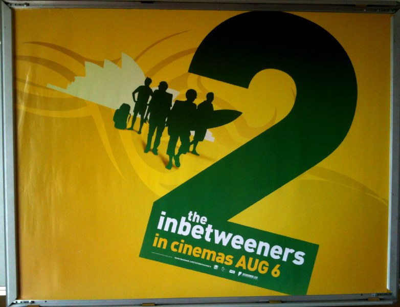 INBETWEENERS 2, THE: Advance UK Quad Film Poster