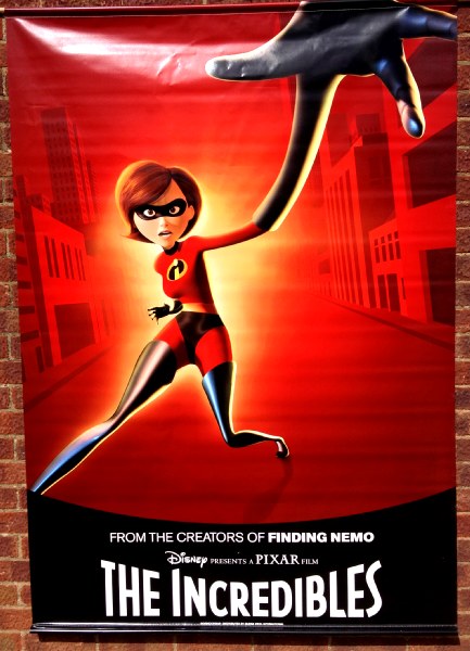 Cinema Banner: INCREDIBLES, THE 2004 (Elastigirl) Craig T. Nelson Holly Hunter Cinema Banner: INCREDIBLES, THE 2004 (Elastigirl) Craig T. Nelson Holly Hunter