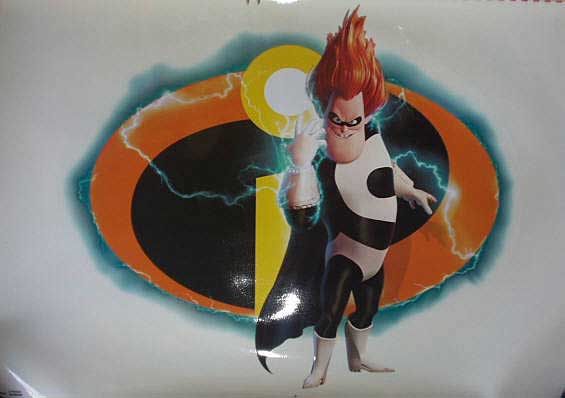 INCREDIBLES, THE: Syndrome Large Cinema Cling