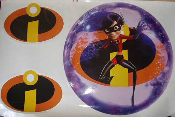 INCREDIBLES, THE: Girl Large Cinema Cling