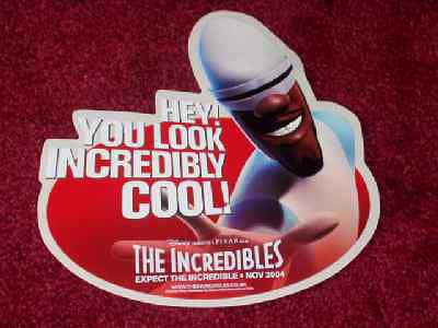 INCREDIBLES, THE: Frozone Cling
