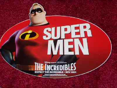 INCREDIBLES, THE: Mr Incredible Cling