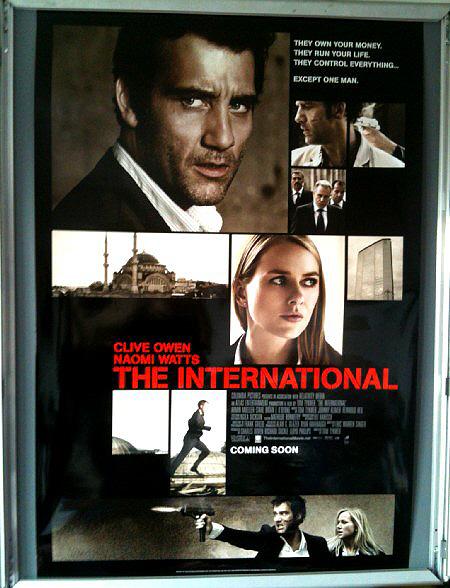 INTERNATIONAL, THE: Main One Sheet Film Poster