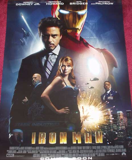 IRON MAN: Main One Sheet Film Poster