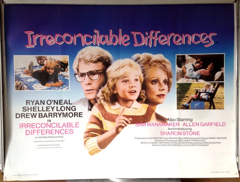 Cinema Poster: IRRECONCILABLE DIFFERENCES 1984 (Quad) Ryan O'Neal