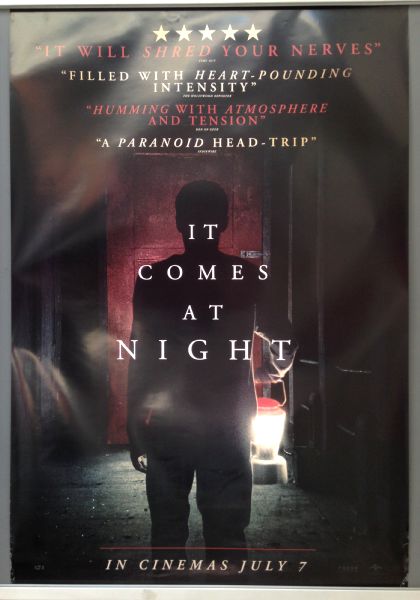Cinema Poster: IT COMES AT NIGHT 2017 (One Sheet) Joel Edgerton Carmen Ejogo 