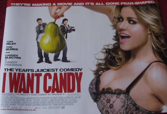 I WANT CANDY: Main UK Quad Film Poster