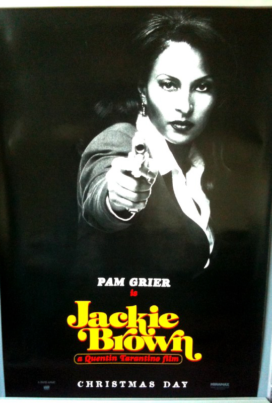 JACKIE BROWN: Pam Grier Advance One Sheet Film Poster JACKIE BROWN: Pam Grier Advance One Sheet Film Poster