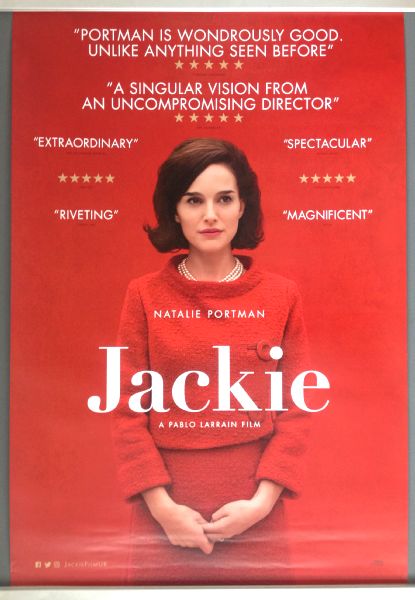 Cinema Poster: JACKIE 2017 (Main One Sheet) Natalie Portman Peter Sarsgaard Greta Gerwig 