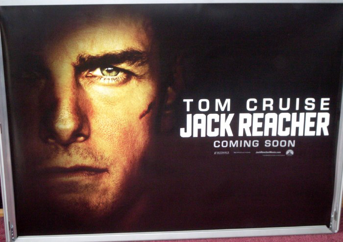 JACK REACHER: Advance UK Quad Film Poster