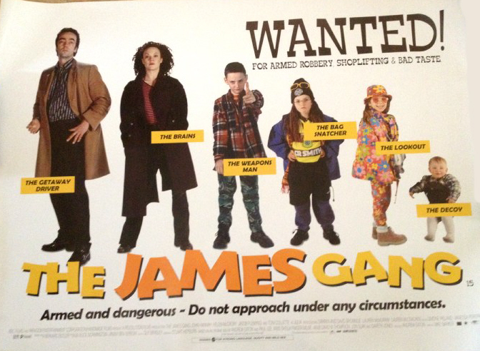 JAMES GANG, THE: UK Quad Film Poster