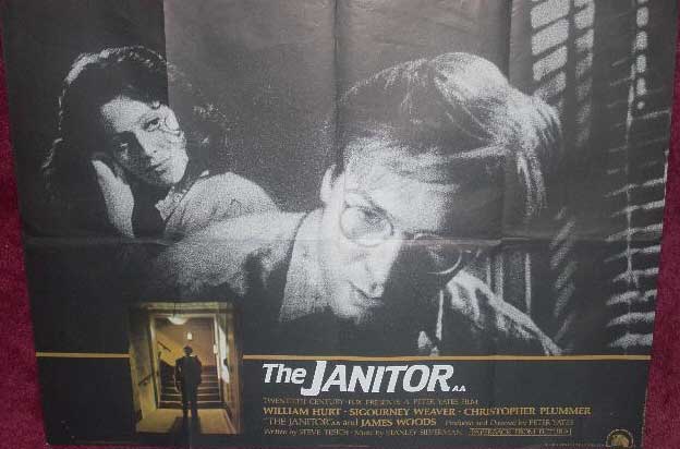 JANITOR, THE: Main UK Quad Film Poster