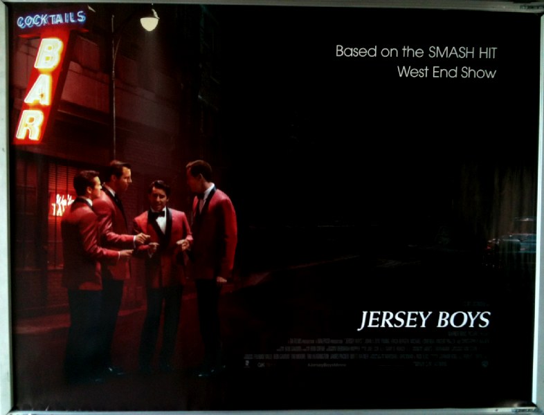 JERSEY BOYS: Main UK Quad Film Poster JERSEY BOYS: Main UK Quad Film Poster