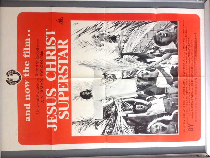 Cinema Poster: JESUS CHRIST SUPERSTAR 1973 (Australian One Sheet) Ted Neeley