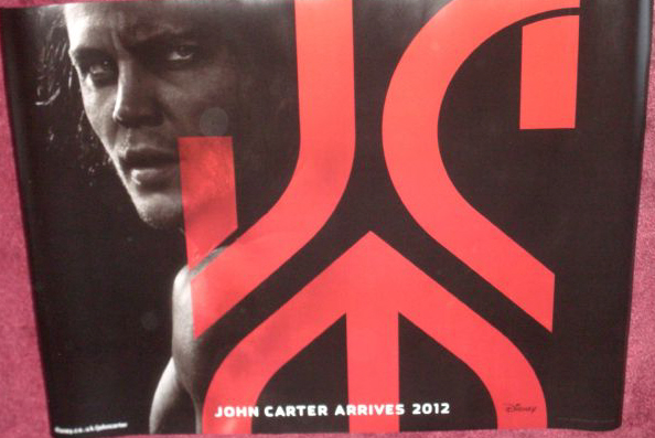 JOHN CARTER: Advance UK Quad Film Poster