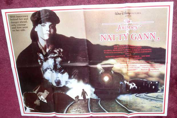 JOURNEY OF NATTY GANN, THE: UK Quad Film Poster