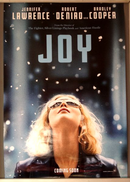 Cinema Poster: JOY 2016 (Advance One Sheet) Jennifer Lawrence Robert De Niro