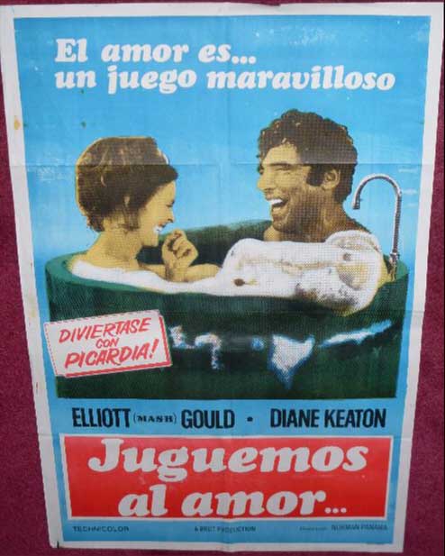 I WILL I WILL FOR NOW (JUGUEMOS AL AMOR): Argentinian Film Poster 
