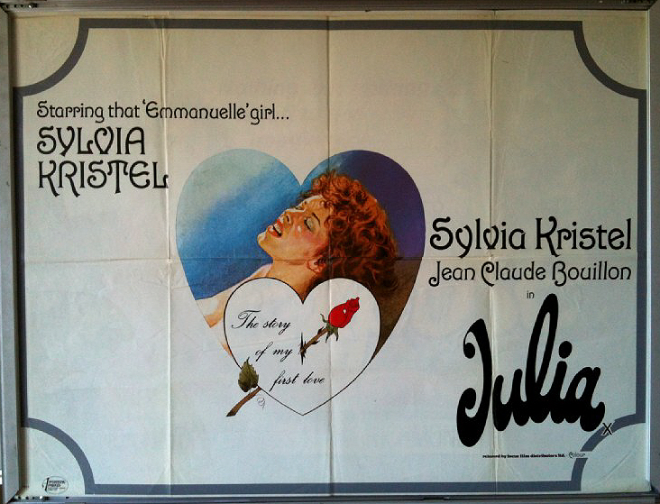 Cinema Poster: JULIA AKA Es war nicht die Nachtigal 1974 (QUAD) Sylvia Kristel