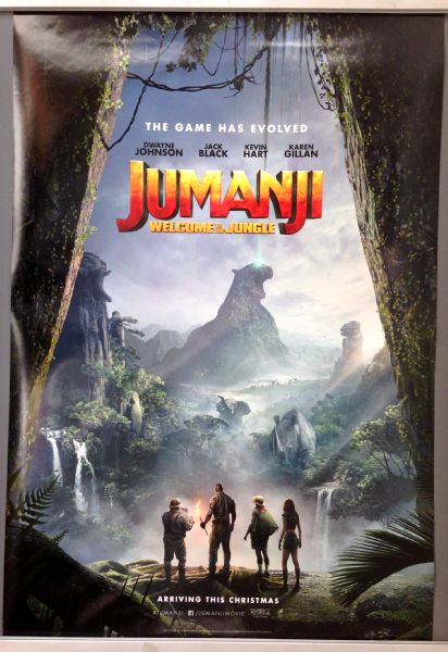 Cinema Poster: JUMANJI WELCOME TO THE JUNGLE 2017 (Advance One Sheet) Cinema Poster: JUMANJI WELCOME TO THE JUNGLE 2017 (Advance One Sheet)