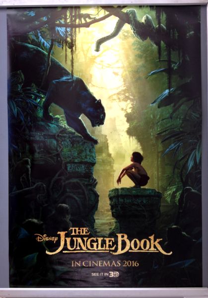 Cinema Poster: JUNGLE BOOK, THE 2016 (Advance One Sheet) Scarlett Johansson Idris Elba Cinema Poster: JUNGLE BOOK, THE 2016 (Advance One Sheet) Scarlett Johansson Idris Elba