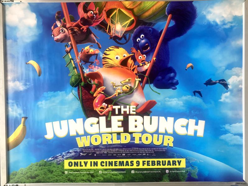 Cinema Poster: JUNGLE BUNCH WORLD TOUR, THE 2023 (Quad) Gauthier Battoue