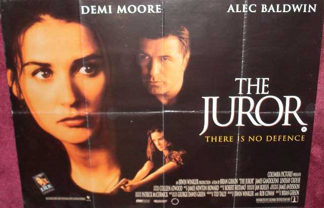 JUROR, THE: Main UK Quad Film Poster