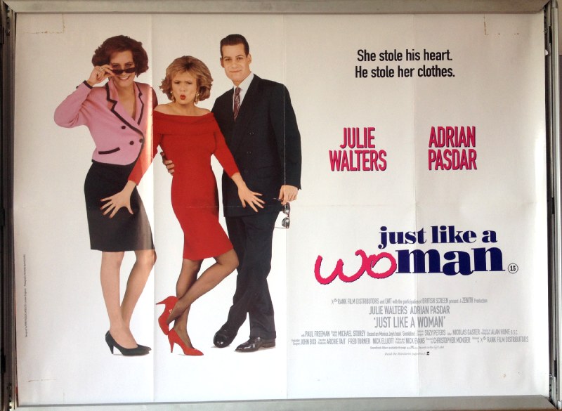 Cinema Poster: JUST LIKE A WOMAN 1993 (Quad) Julie Walters Adrian Pasdar