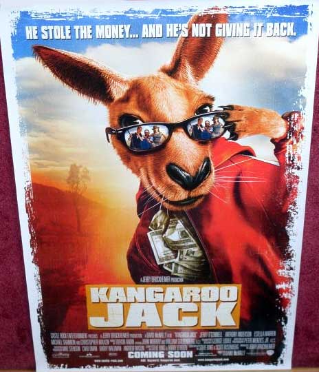 KANGAROO JACK: One Sheet Film Poster KANGAROO JACK: One Sheet Film Poster