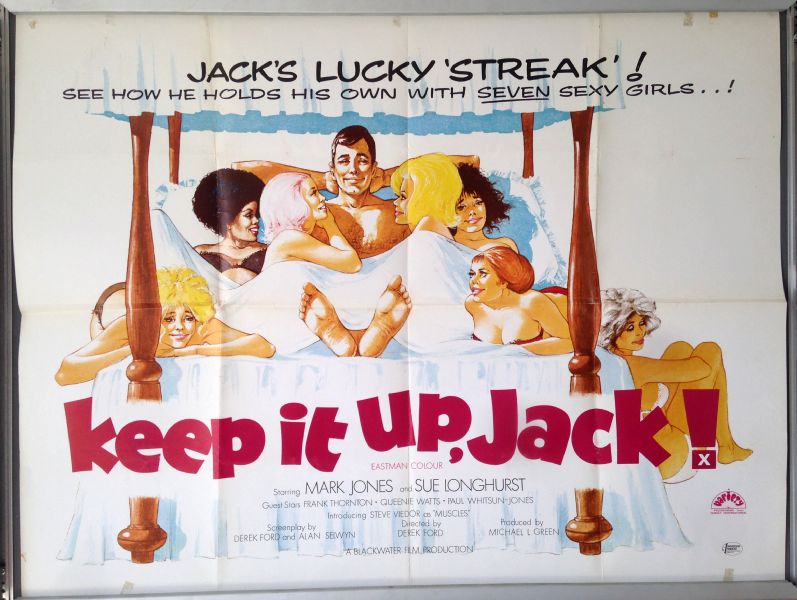 Cinema Poster: KEEP IT UP JACK 1974 (Quad) Mark Jones Sue Longhurst Linda Regan Cinema Poster: KEEP IT UP JACK 1974 (Quad) Mark Jones Sue Longhurst Linda Regan