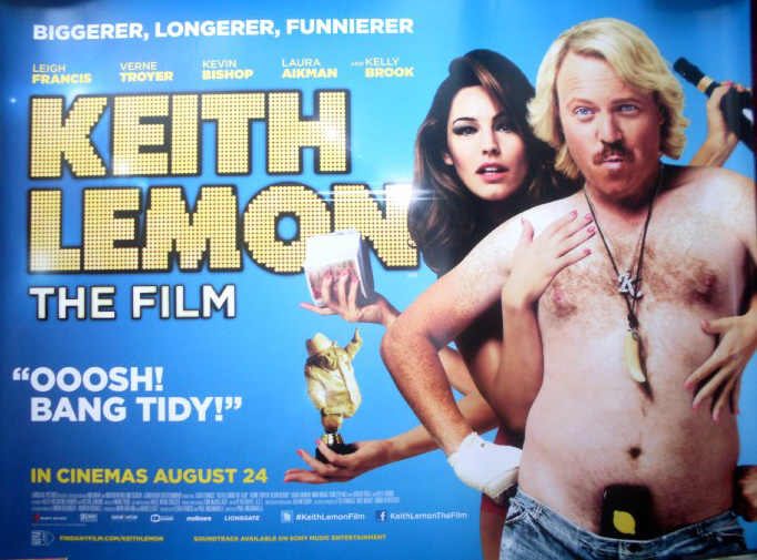 KEITH LEMON THE FILM: UK Quad Film Poster