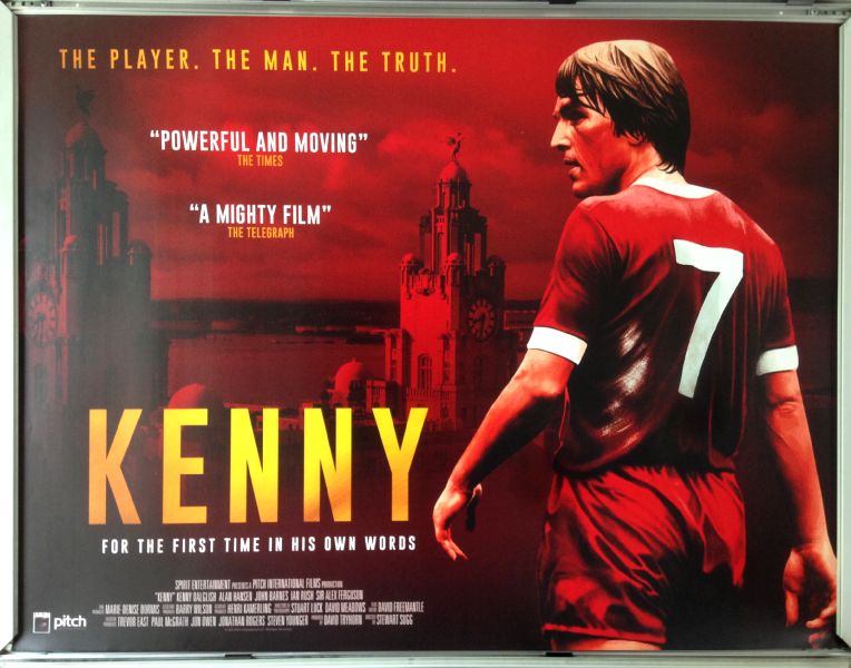 Cinema Poster: KENNY 2017 (Quad) Liverpool FC Kenny Dalglish John Barnes Alan Hansen Cinema Poster: KENNY 2017 (Quad) Liverpool FC Kenny Dalglish John Barnes Alan Hansen