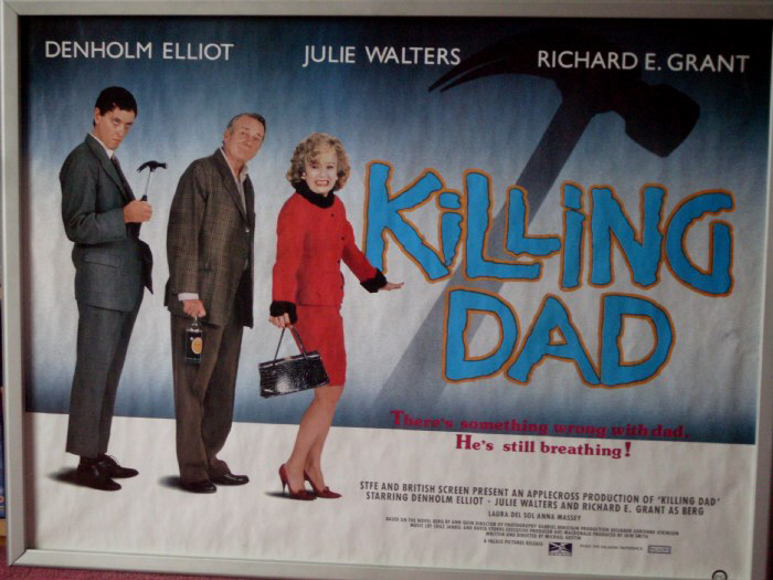 KILLING DAD: UK Quad Film Poster KILLING DAD: UK Quad Film Poster