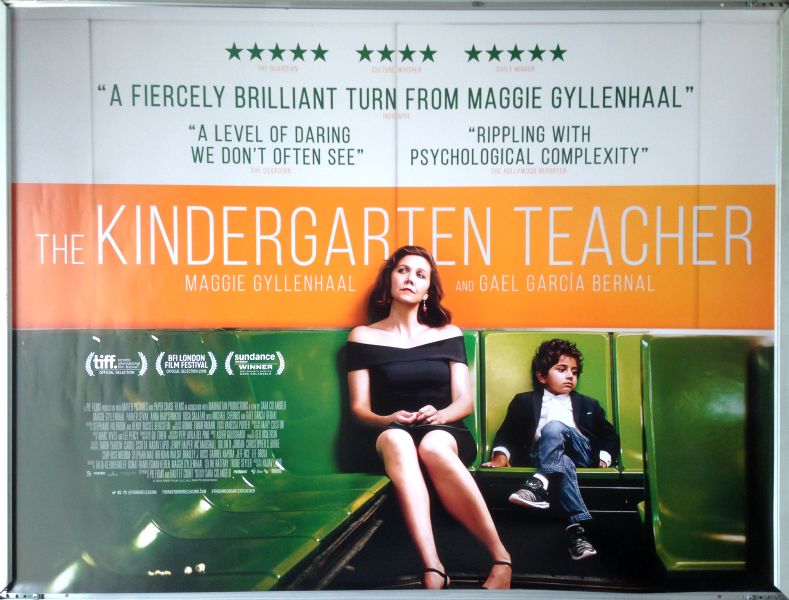 Cinema Poster: KINDERGARTEN TEACHER, THE 2019 (Quad) Maggie Gyllenhaal