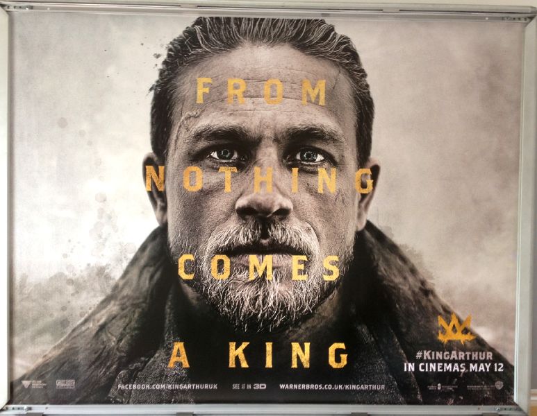 Cinema Poster: KING ARTHUR LEGEND OF THE SWORD  2017 (Advance Quad) Guy Ritchie