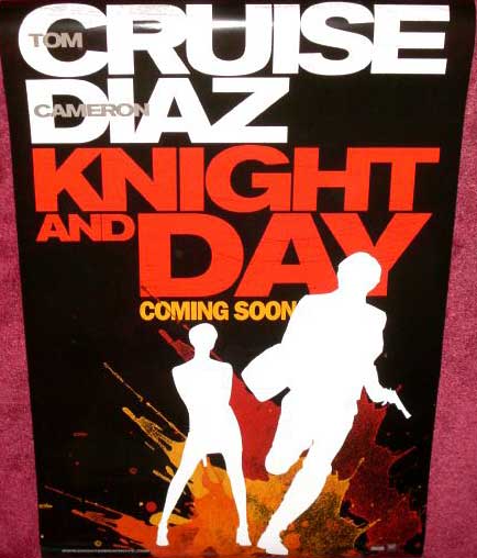 KNIGHT AND DAY: Advance One Sheet Film Poster