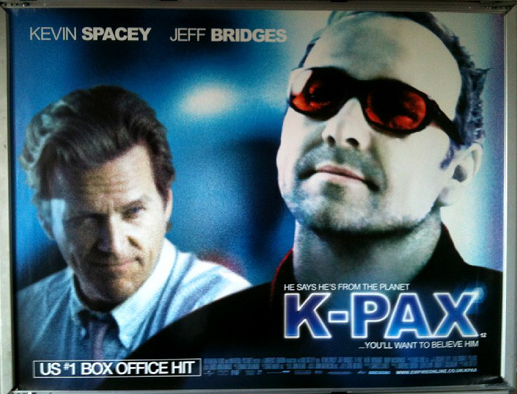 K-PAX: UK Quad Film Poster
